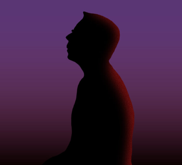 Silhouette von Amthor