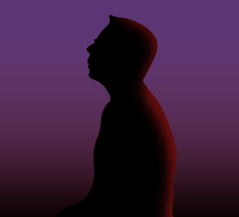 Silhouette von Amthor