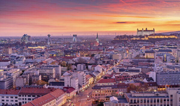 Über den Dächern von Bratislava