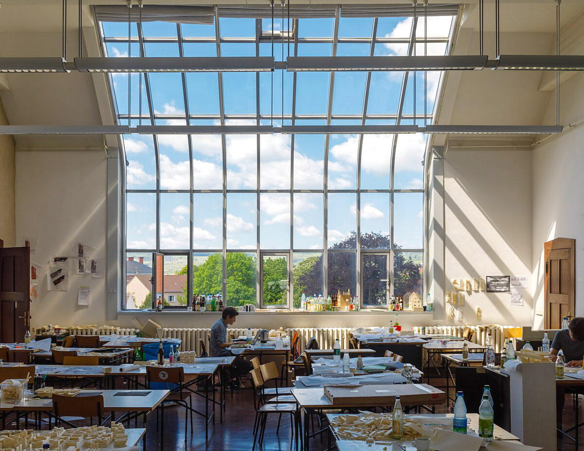 Ein Blick in die Bauhaus Uni