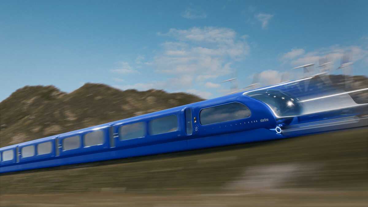Bild des Starline während der Fahrt