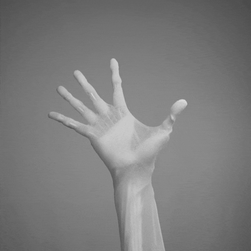 Animation einer Roboterhand