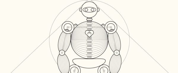 Illustration eines Roboters